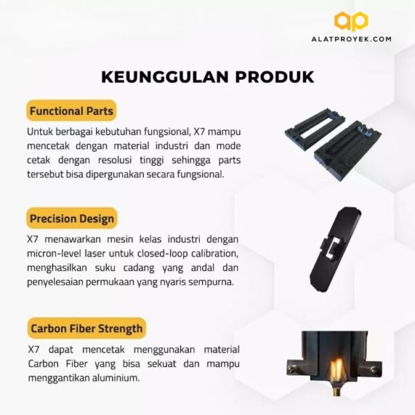 Industrial Carbon Fiber 3D Printer MARKFORGED X7 -39826