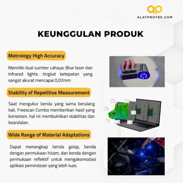 Mesin 3D Scanner FreeScan Combo-39819