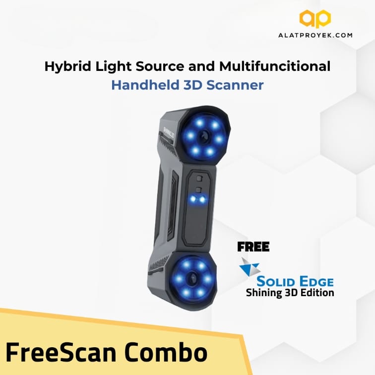 Mesin 3D Scanner FreeScan Combo-0