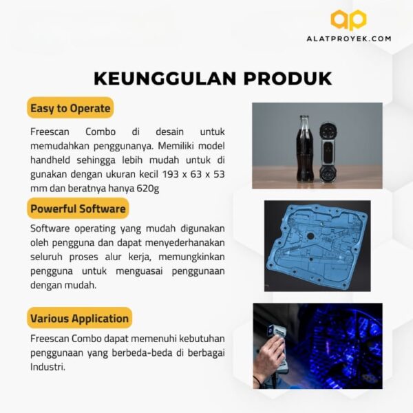 Mesin 3D Scanner FreeScan Combo-39820