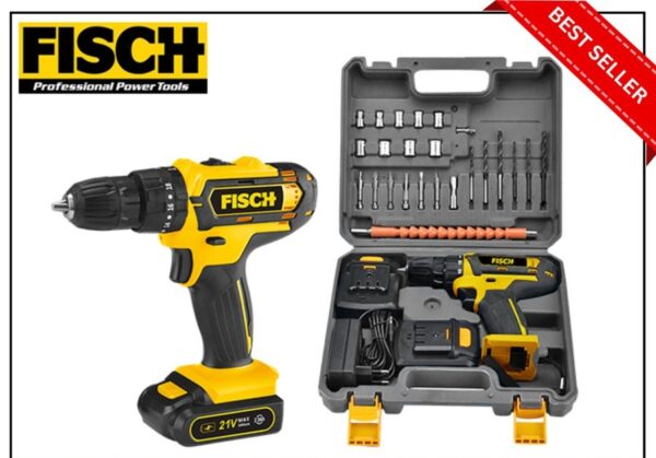 CORDLESS IMPACT DRILL SET Fisch FCD210-0