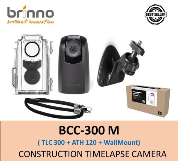 Kamera Timelapse Camera BRINNO BCC300-M ( BCC300M ) With Housing Wallmount-0