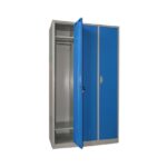 Locker 3 Door Krisbow Multi Column Blue-0