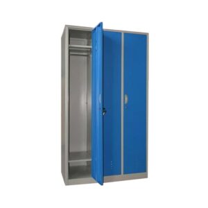 Locker 3 Door Krisbow Multi Column Blue-0