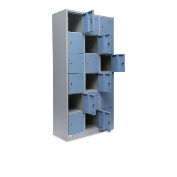 Lemari Locker 18 Pintu Krisbow 180X90X39CM-40076