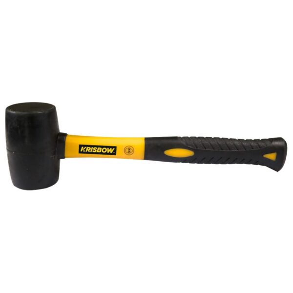 Rubber Hammer Krisbow 16 OZ Black LRRHB16