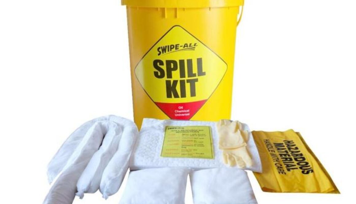 Oil Spill Kit 20 Liter Swipe-All P20 Ember Penyerap Tumpahan Oli minyak