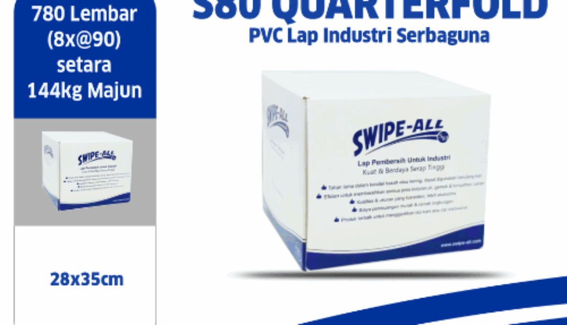 Swipe All S80 Quarter Fold White 79940