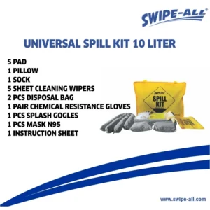 Universal Spill Kit 10 Liter Swipe All U10