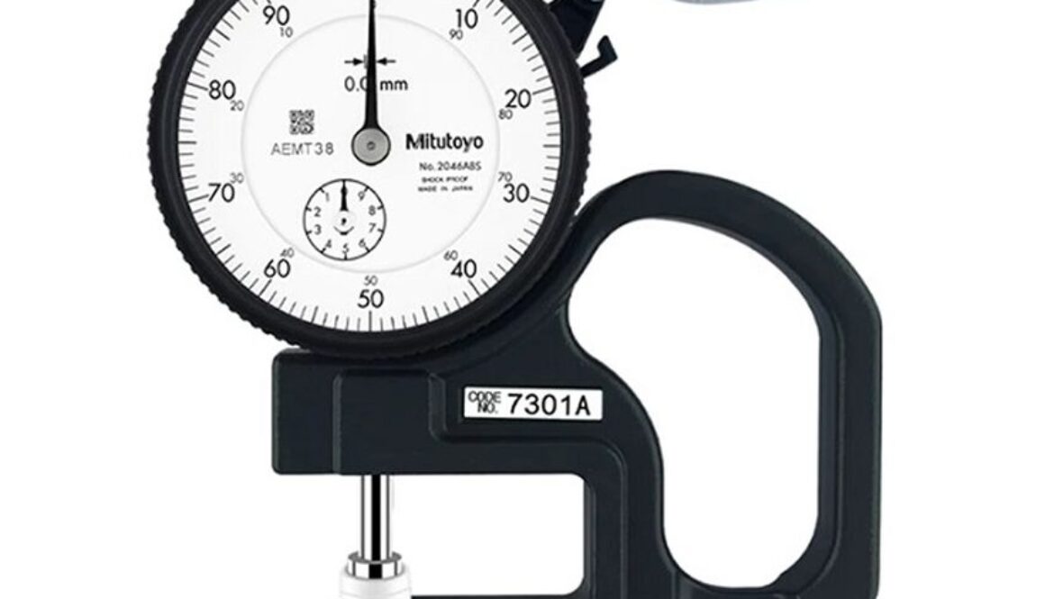 Mitutoyo 7301A Alat Ukur Dial Thickness Gage 10/0.01 Mm