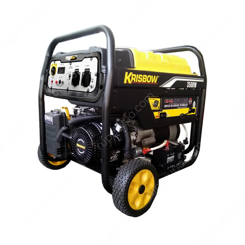 Genset Lpg/bensin 1ph Open 3500w Krisbow Krpl35