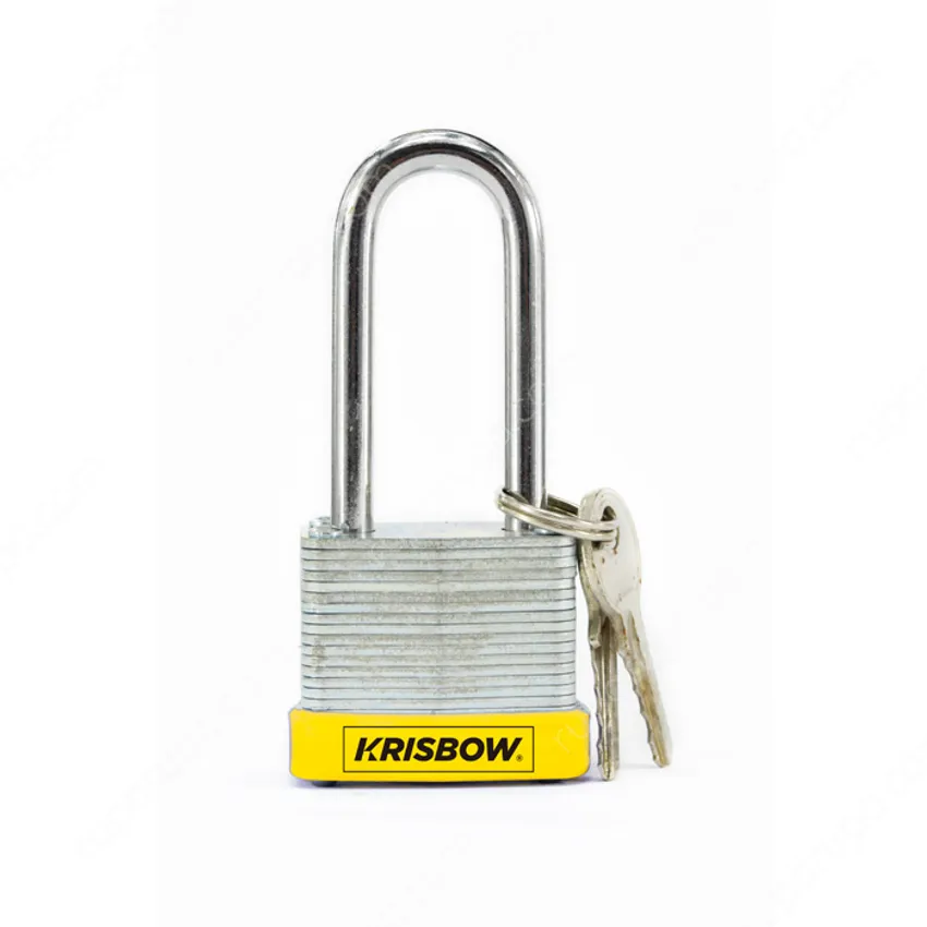 Gembok Laminasi Long Shackle Krisbow Trsp30l