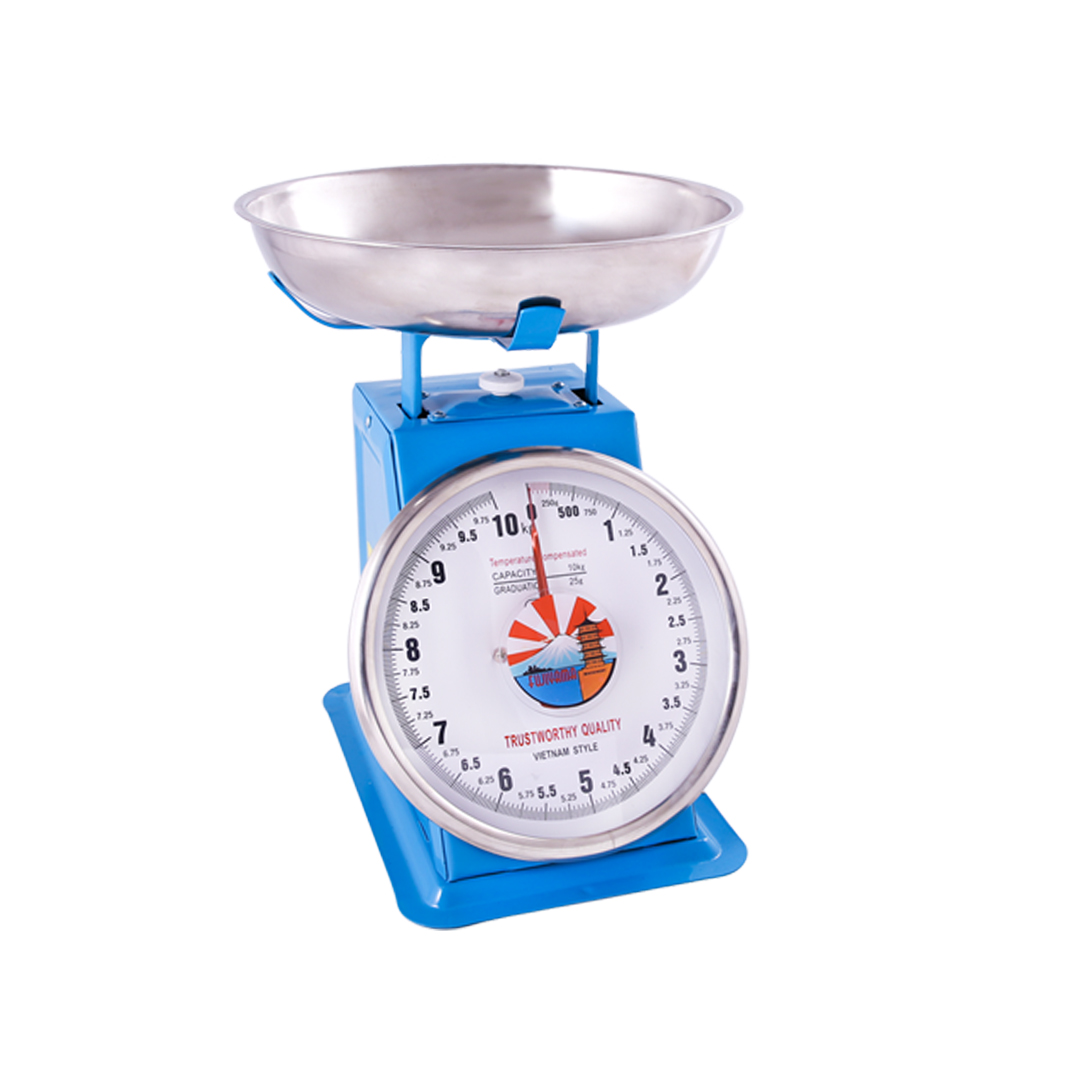 Timbangan Analog Spring Dial Scale Bawl Pan 10 kg Fujiyama FDS-10B