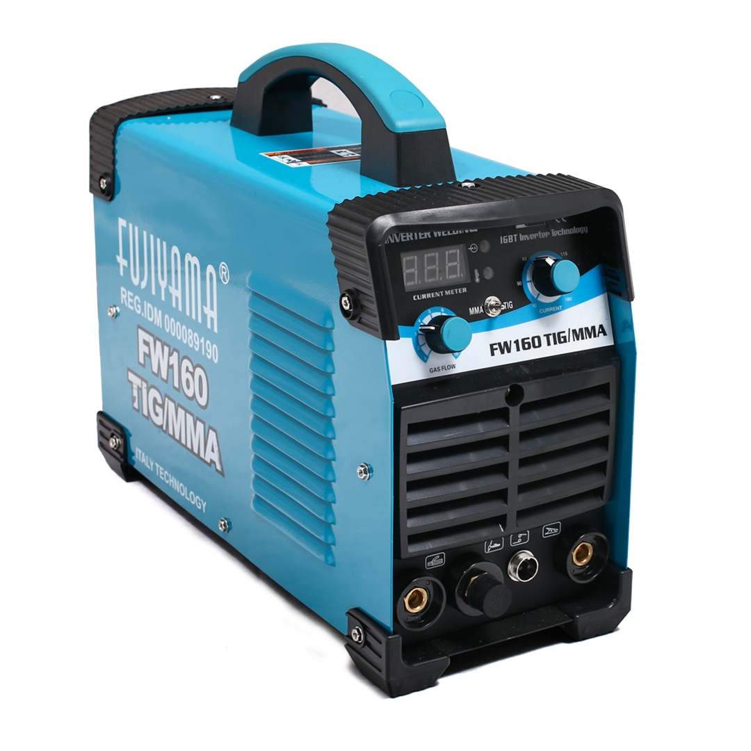 Mesin Las Digital IGBT Inverter Welding Fujiyama FW160 TIG/MMA