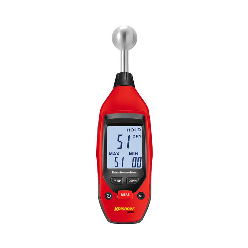 Alat Ukur Moisture Meter Pinless 0-100 Rh Krisbow