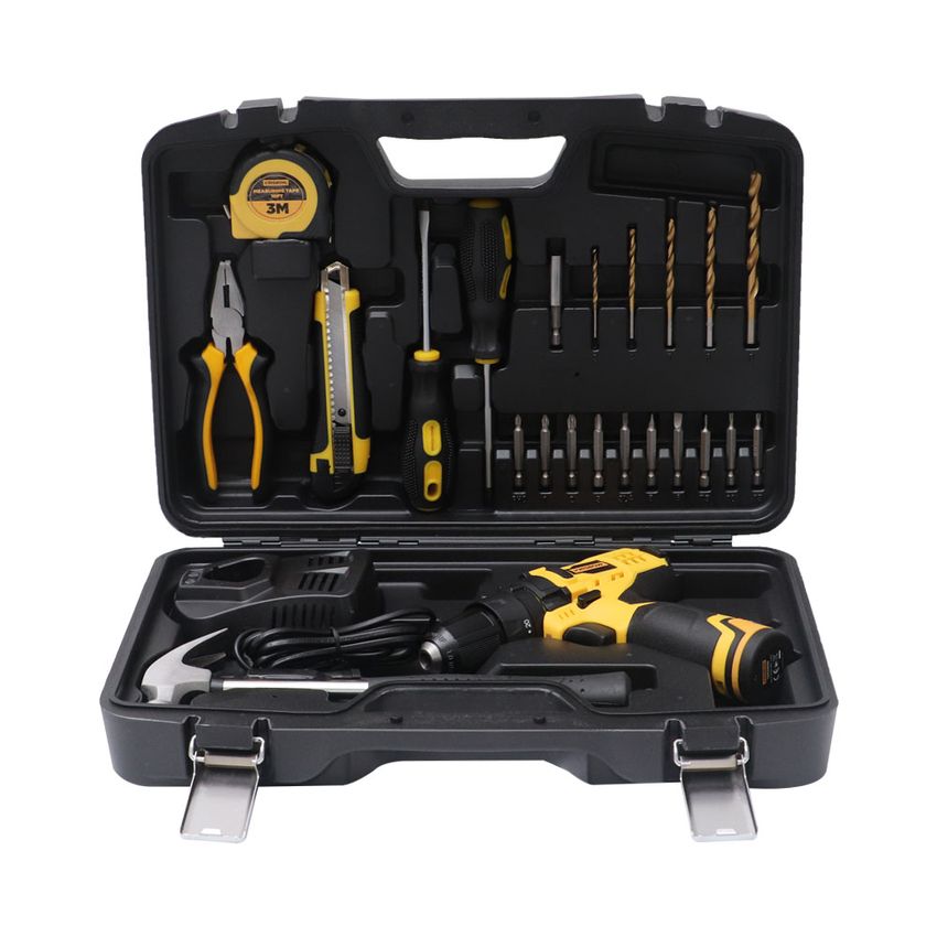 Set Bor Cordless Impact 12V Krisbow Ircids121