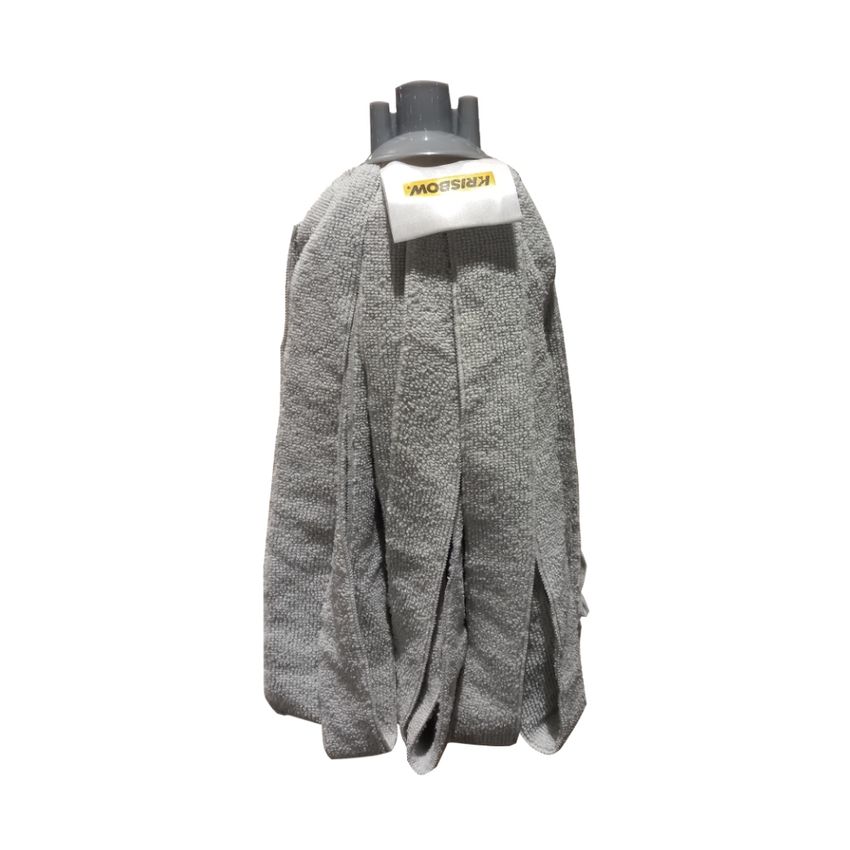 Refill Kain Pel Microfiber Abu-abu Krisbow