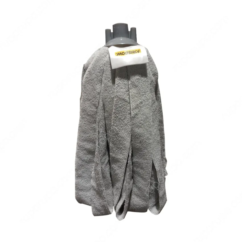 Refill Kain Pel Microfiber Abu-abu Krisbow