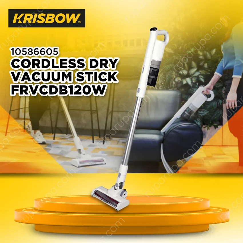 Vacuum Cleaner Dry Cordless Stick Krisbow Frvcdb120w