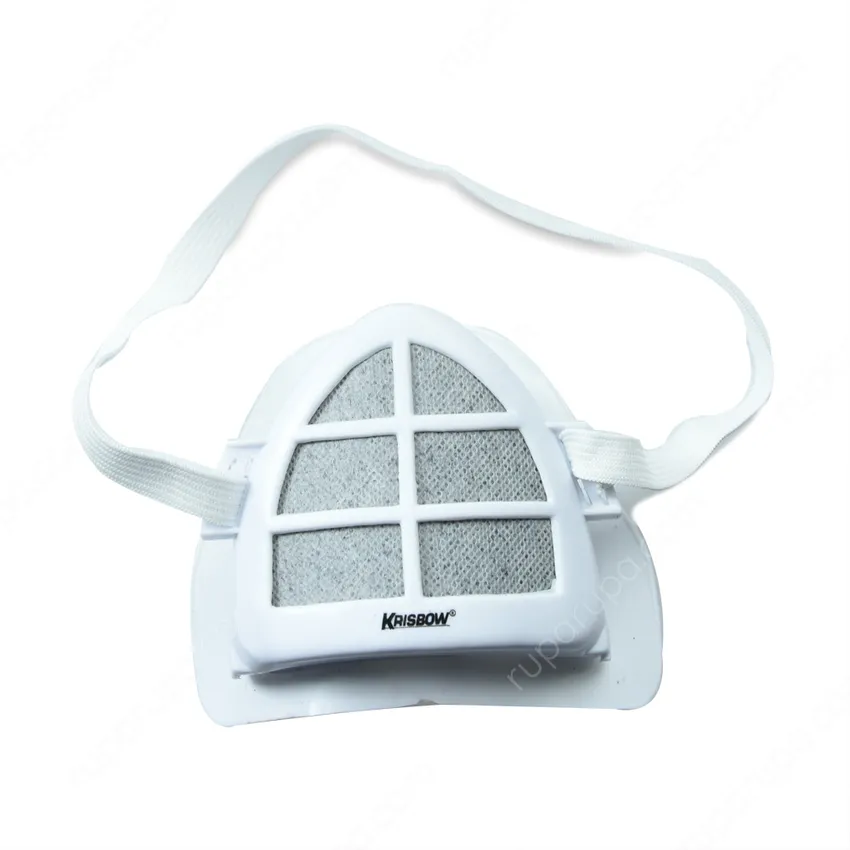 Masker Dengan Filter Karbon Putih Krisbow