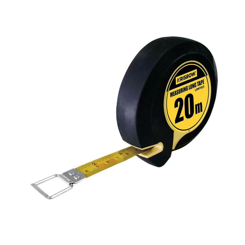 Meteran Steel 20 Meter Krisbow Lrmts21