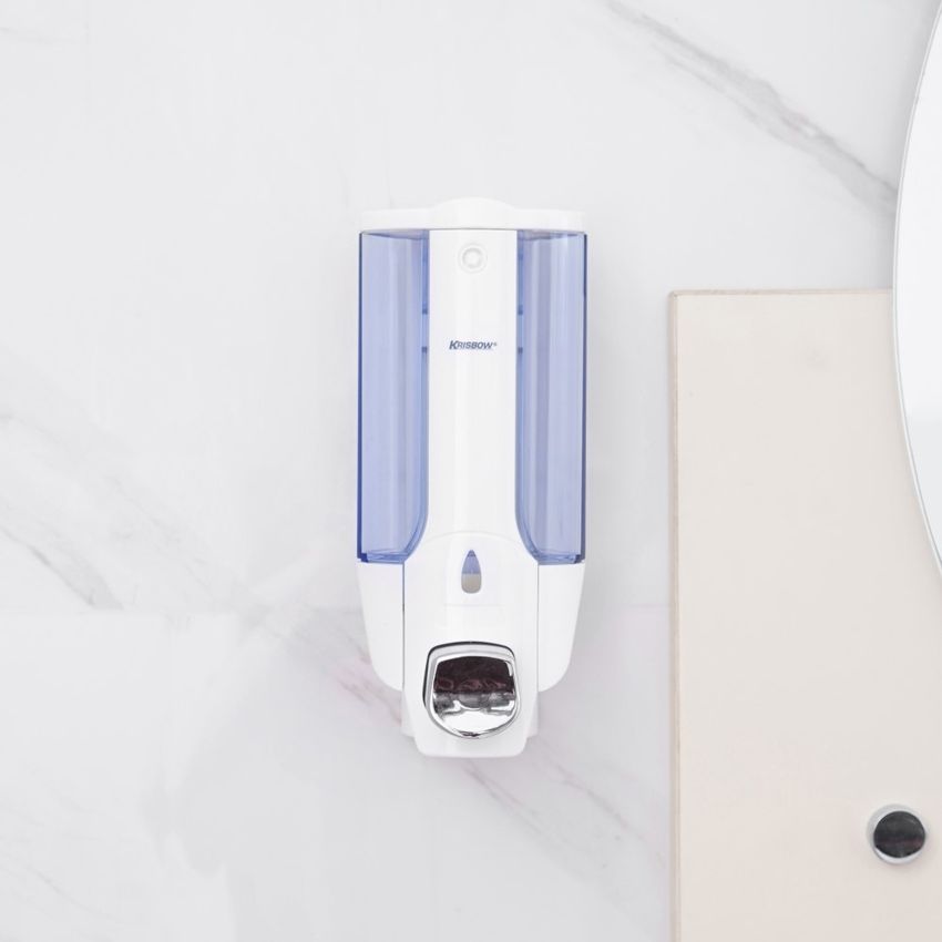Dispenser Sabun Cair Krisbow 380 ML - Putih