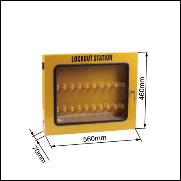Lototo-LX08B Metal Padlock Station Lototo LX08B