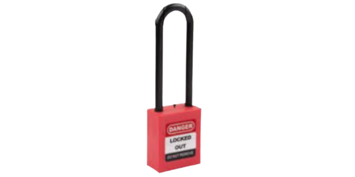 Keyed Different Safety Padlock LOTOTO L406LTRED