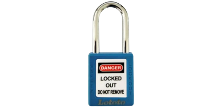 Safety Padlock Keyed Alike Shackle Length 38 Mm Lototo L410KABLU
