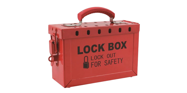 Safety Lockout Tagout Portable Group Lock Box Lototo L498B