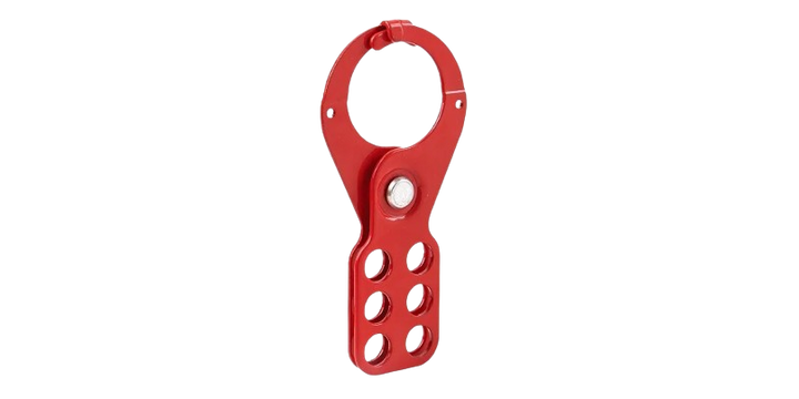 Economic Steel Lockout Hasp With Hook Lototo L421RED