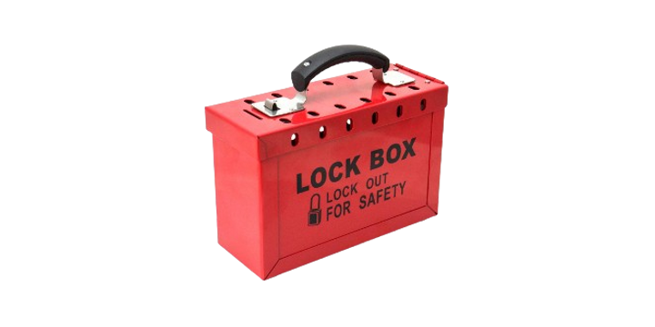 Safety Lockout Tagout Portable Group Lock Box Lototo L498A