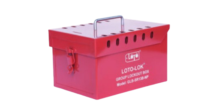 Safety Lockout Tagout Portable Group Lock Box Lototo L499A