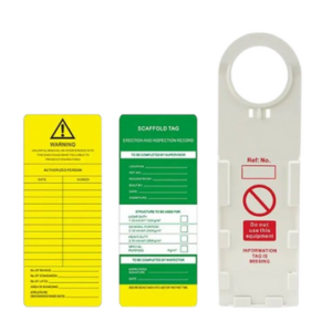 Safety Lockout Tagout Scaffold Holder Tag Lototo LSLT01