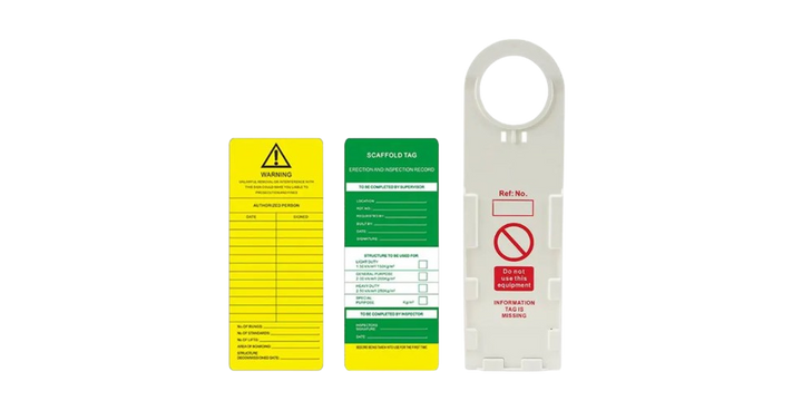 image (70) Safety Lockout Tagout Scaffold Holder Tag Lototo LSLT01